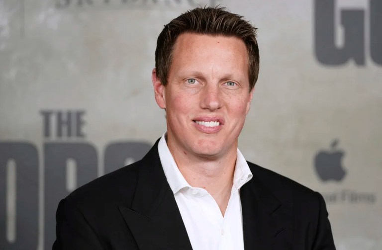 Skydance Media founder David Ellison arrives at the premiere of 