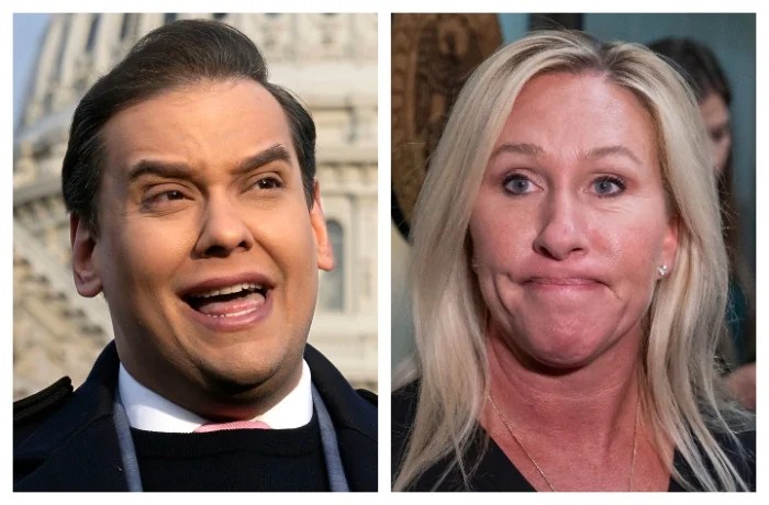 MTG asks Trump to commute George Santos’s seven-year prison sentence: ‘Grave injustice’