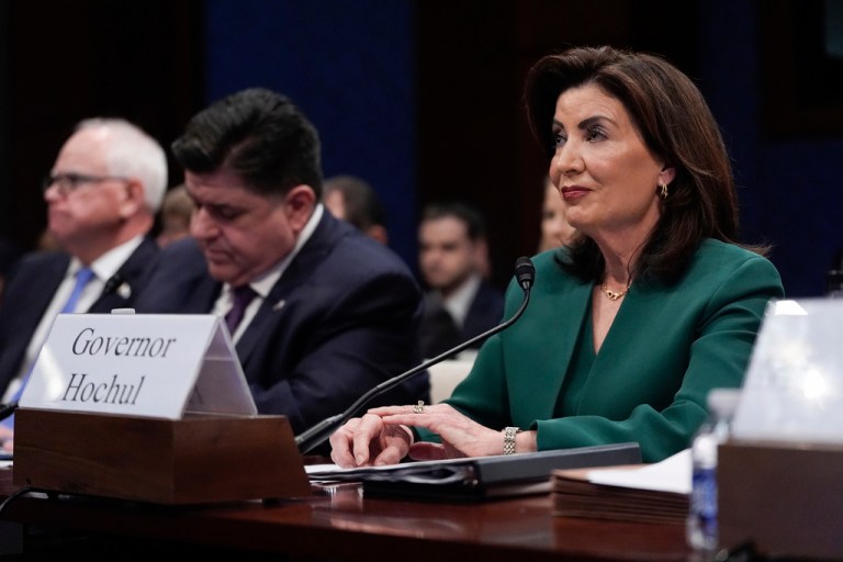 Kathy Hochul positions herself as ‘mom from Buffalo’ fighting Trump in new ad