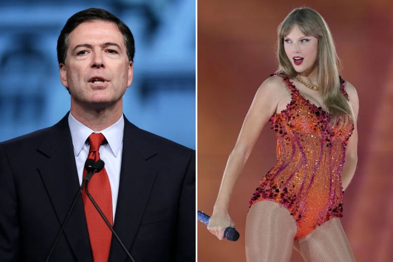 Former FBI Director James Comey fangirls over Taylor Swift in bizarre video