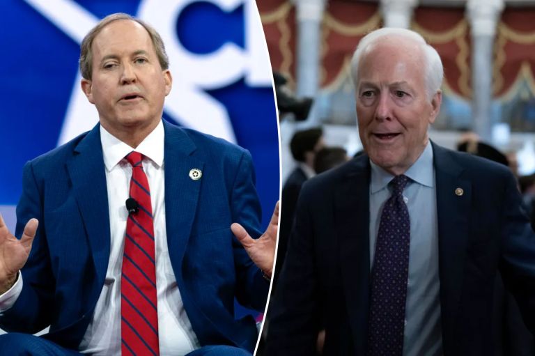 Paxton lead narrows in Texas GOP Senate fight as Cornyn allies flood the airwaves