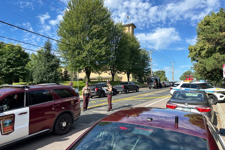 Two children dead and 17 injured after shooting at Minneapolis Annunciation Church