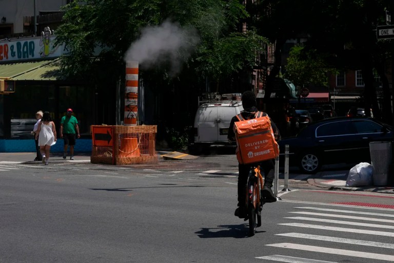 Legal action threatened over NYC plan to hike delivery worker pay