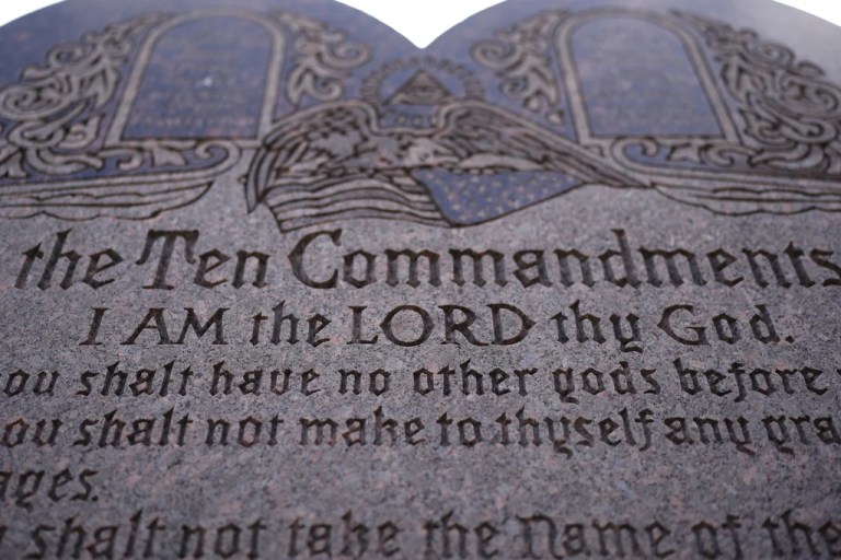 Judge halts Arkansas law mandating Ten Commandments display in classrooms in the largest school districts