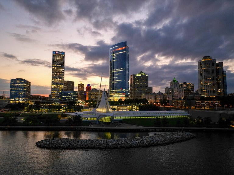 The Milwaukee skyline.