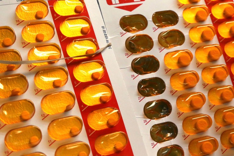 Tabs of buprenorphine in Greenfield, Massachusetts, July 23, 2018.