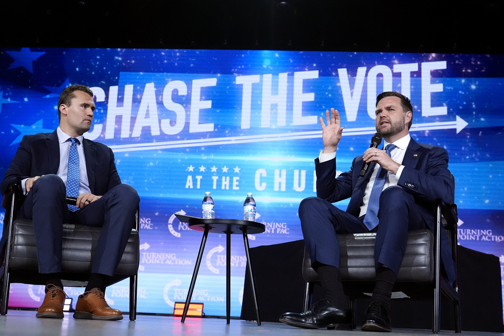 Vance pays tribute to ‘true friend’ Charlie Kirk and cancels 9/11 trip to fly to Utah