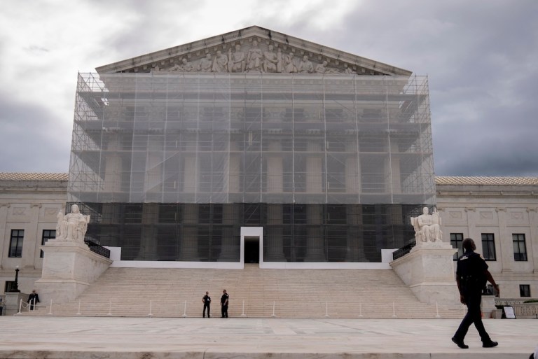 The Supreme Court building.