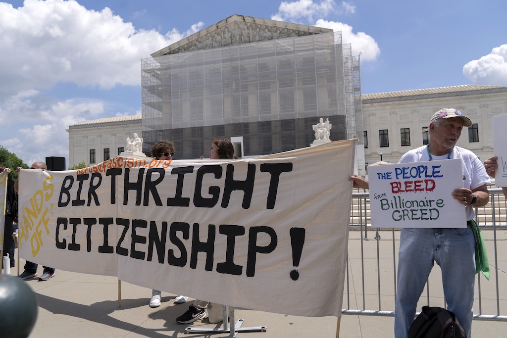 DOJ asks Supreme Court to review birthright citizenship order as high court takes on Trump cases this term