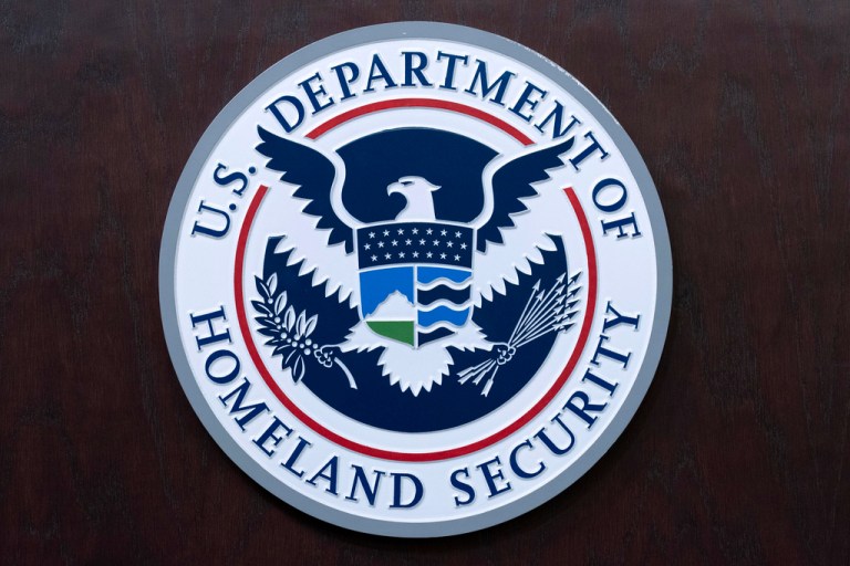 The Department of Homeland Security seal.