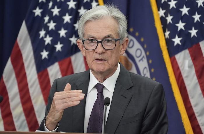 Federal Reserve Chairman Jerome Powell, speaks during a news conference following the Federal Open Market Committee meeting, Wednesday, July 30, 2025, in Washington.