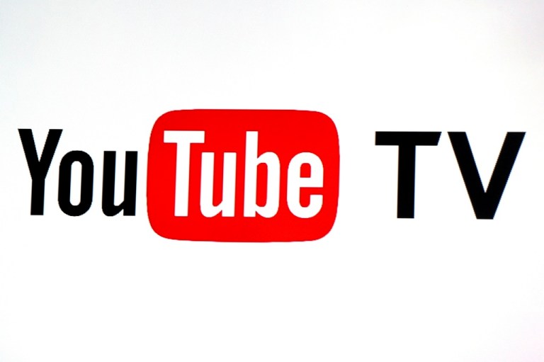 YouTube TV logo.