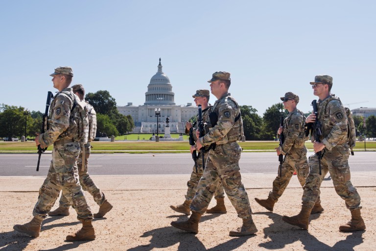 DC National Guard troop deployment extended through December