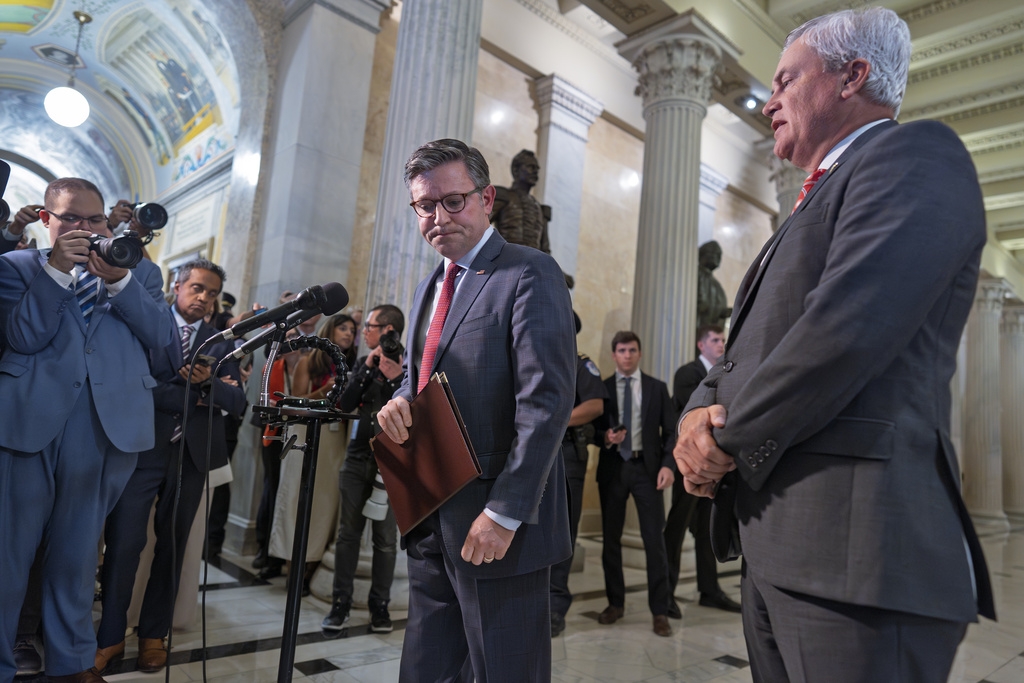 WATCH LIVE: House Speaker Mike Johnson holds press conference