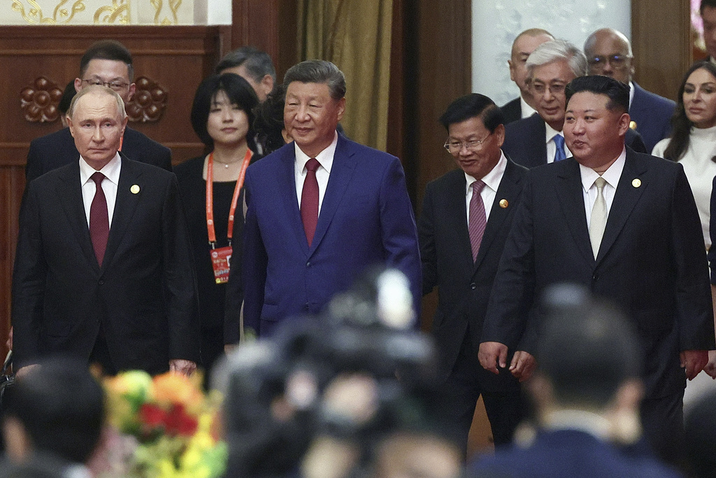 With Putin and Kim in Beijing, Xi says humanity must ‘choose between peace or war’