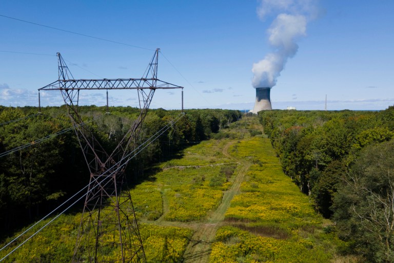 Energy transmission lines.
