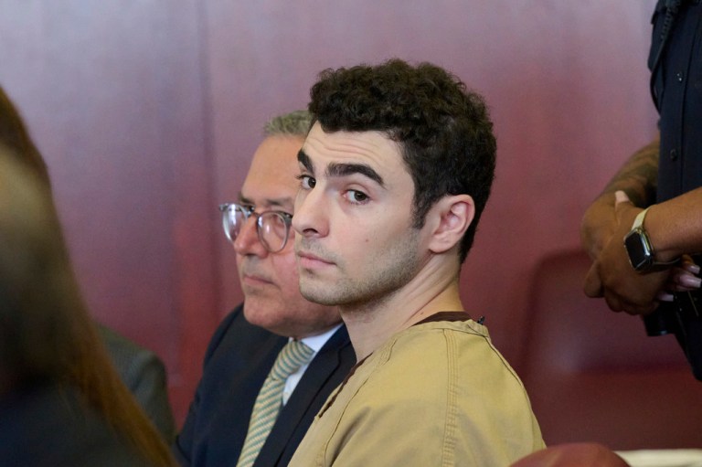 Luigi Mangione in court