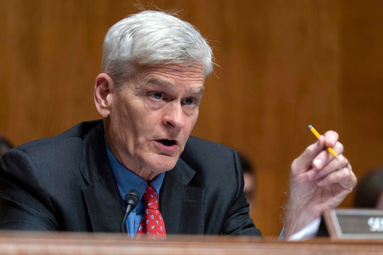 Senate Committee on Health, Education, Labor, and Pensions Chairman Sen. Bill Cassidy, R-La., speaks during a hearing to examine reviewing recent events at the Centers for Disease Control and Prevention and implications for children's health on Capitol Hill, in Washington Wednesday, Sept. 17, 2025.