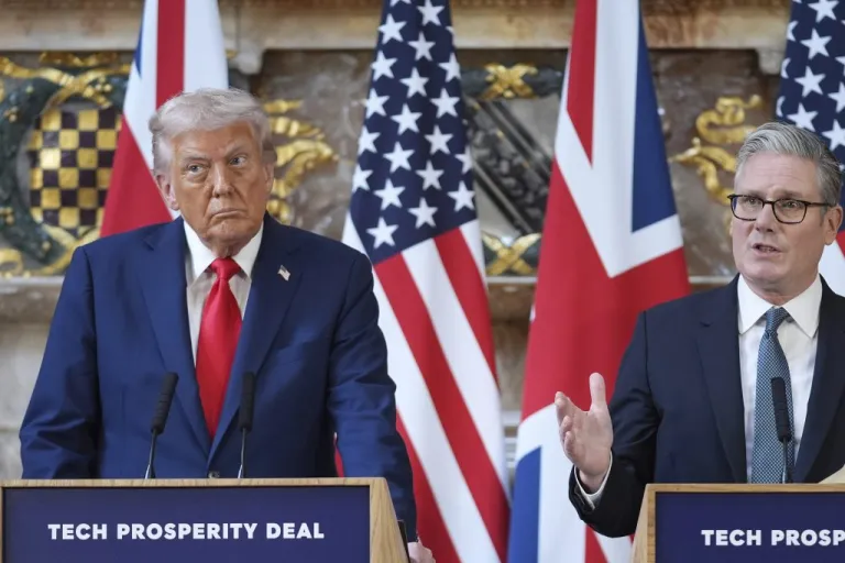 Trump and Starmer.