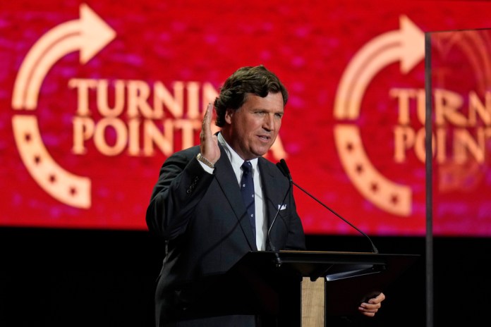 Tucker Carlson.