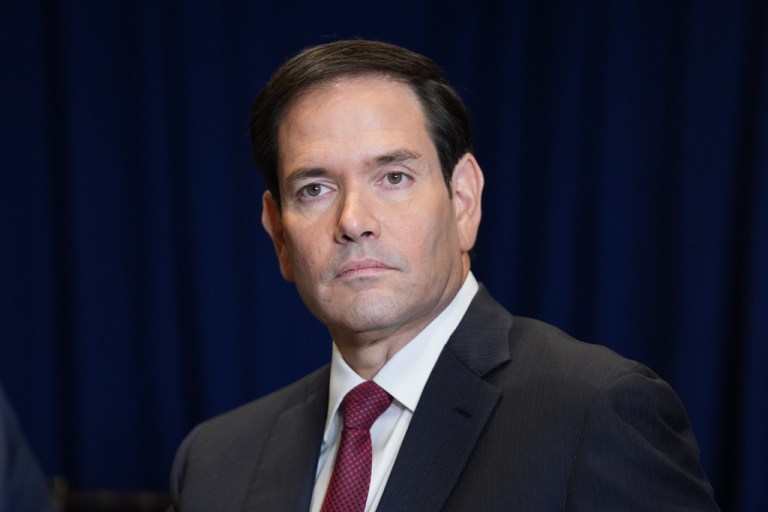 Marco Rubio attends the United Nations General Assembly.