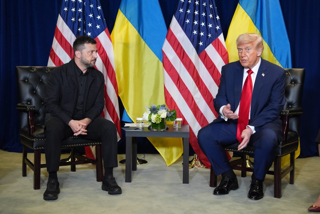 WATCH LIVE: Zelensky holds press conference after meeting with Trump