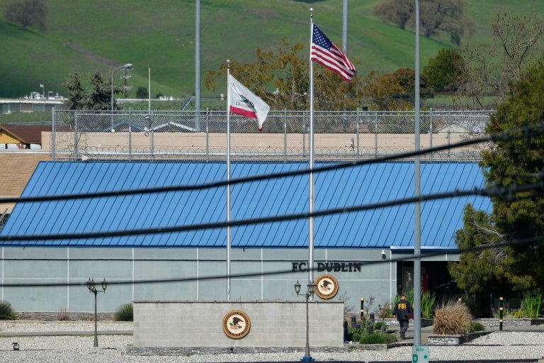 A federal prison is seen in California.