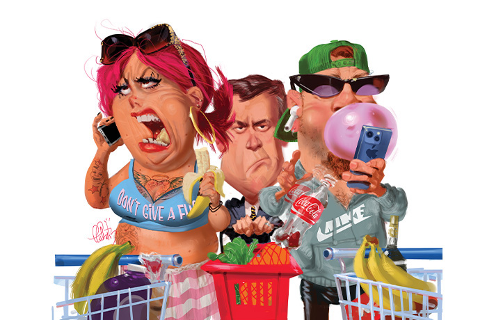 (Illustration by Thomas Fluharty for the Washington Examiner)