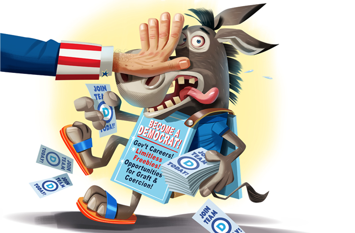 Anger, lack of leadership, and unpopularity plague the Democratic Party