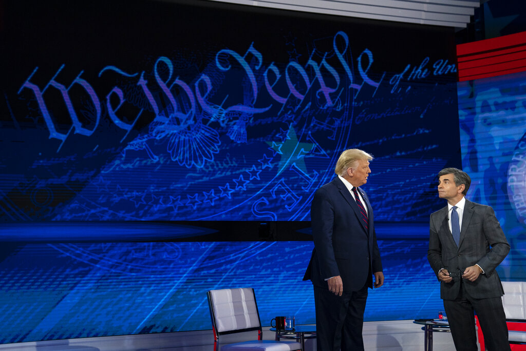 Clintonista Stephanopoulos desperate to condemn Trump: Liberal Media Scream