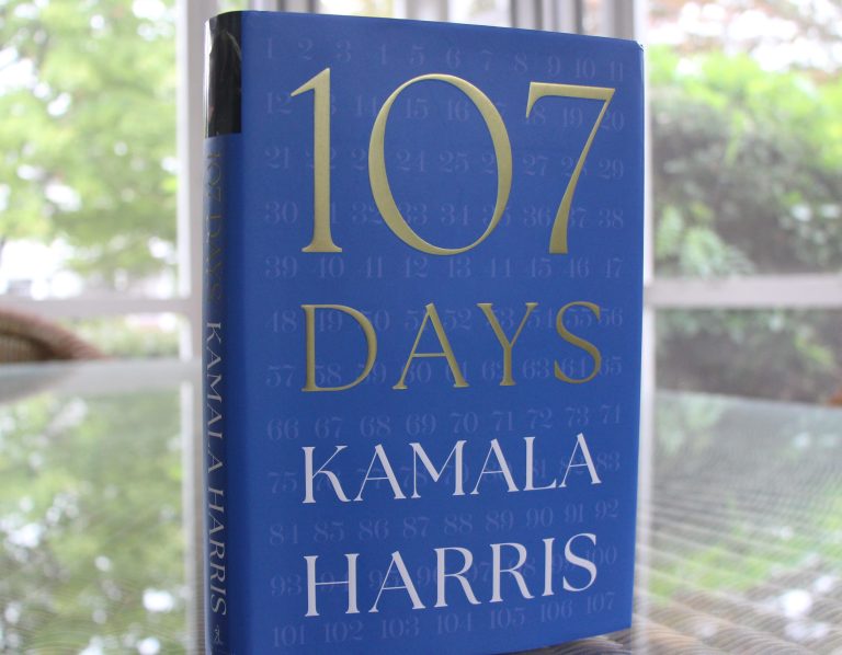 Kamal Harris book 107 Days