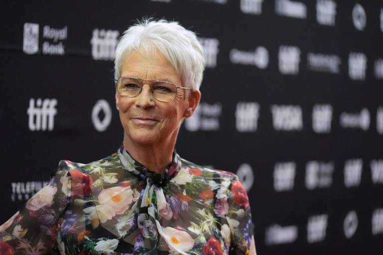 Jamie Lee Curtis attends the premiere of 