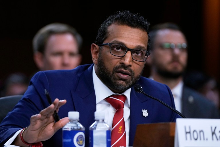 FBI Director Kash Patel appears before the Senate Judiciary Committee