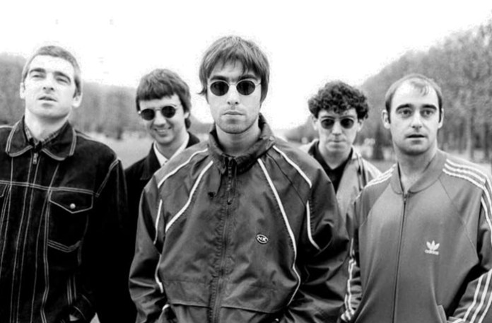 Oasis, English rock band formed in Manchester in 1991. (IMDb)