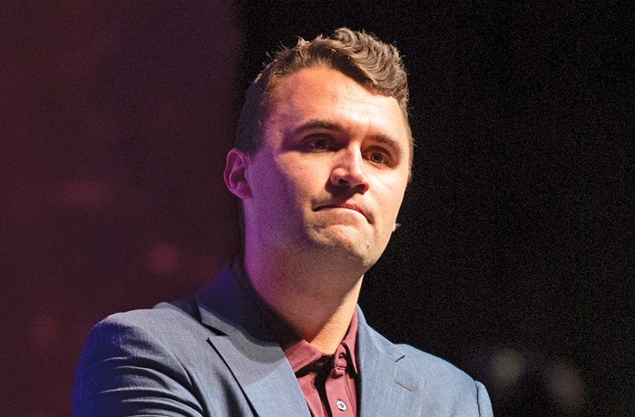 Charlie Kirk (Meredith Seaver/College Station Eagle via AP, File)