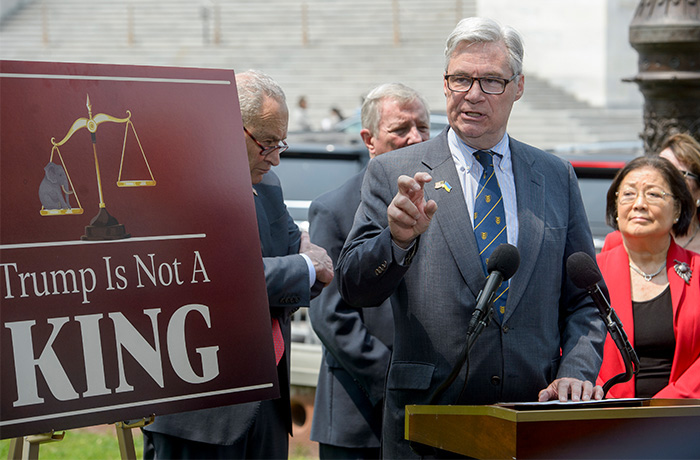 Whitehouse vs. the White House: A Rhode Island Democrat emerges as a top Trump antagonist