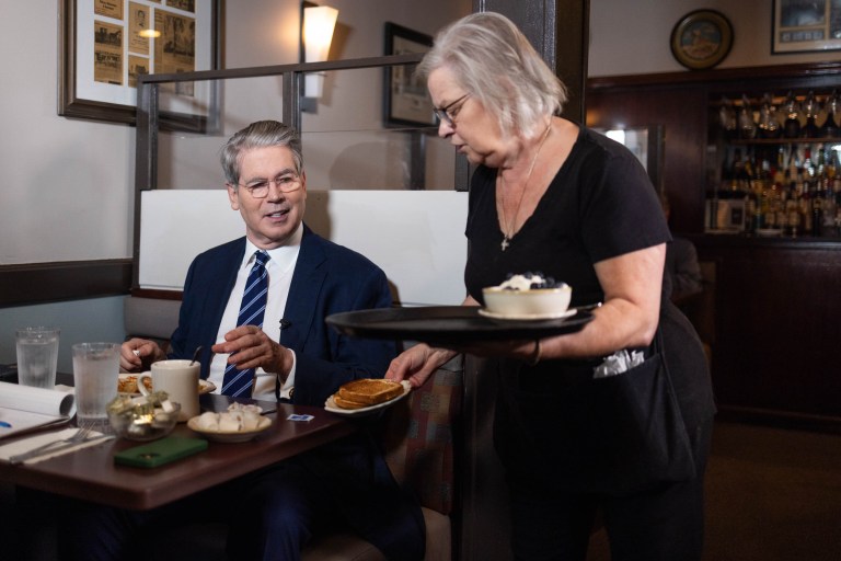 EXCLUSIVE — Treasury Secretary Scott Bessent says that President Donald Trump may declare a national housing emergency in the coming months. (Graeme Jennings/Washington Examiner)