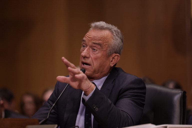 Health and Human Services Secretary Robert F. Kennedy Jr. testifies before the Senate Finance Committee on Sept. 4, 2025.
