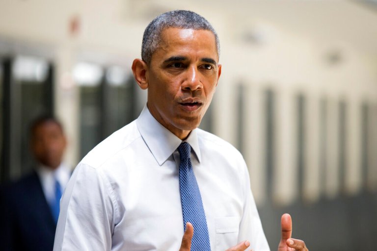 President Barack Obama speaks at the El Reno Federal Correctional Institution, in El Reno, Okla., Thursday, July 16, 2015.