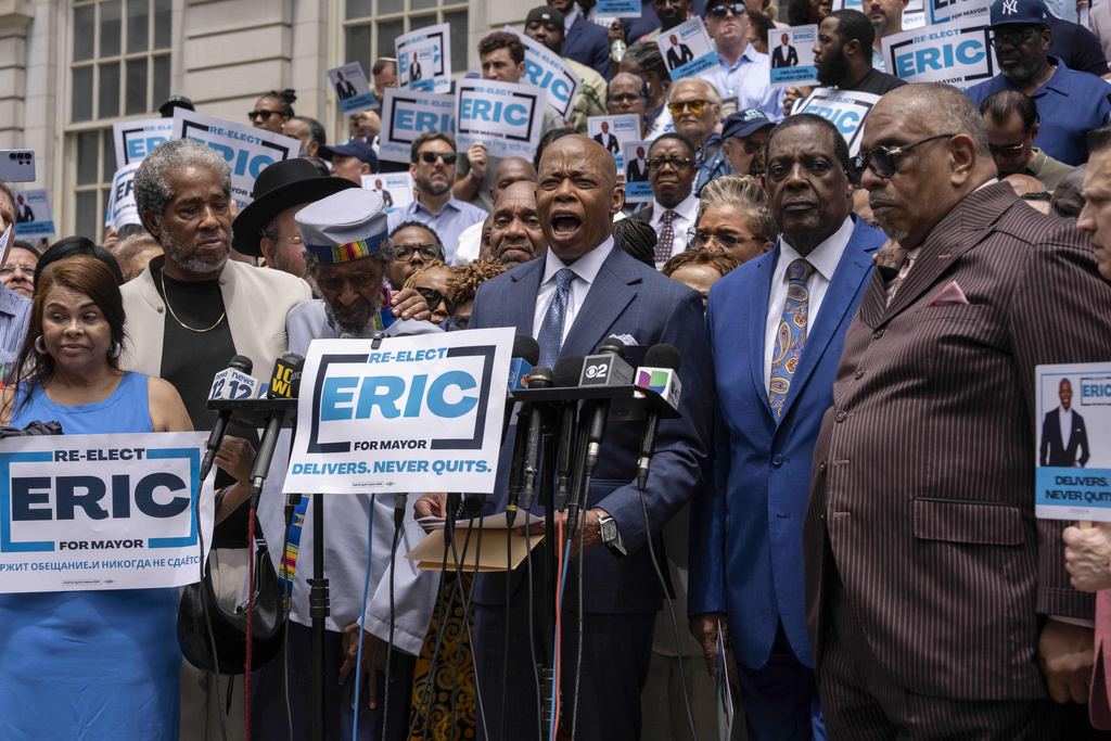 Eric Adams to stay in New York City mayoral race