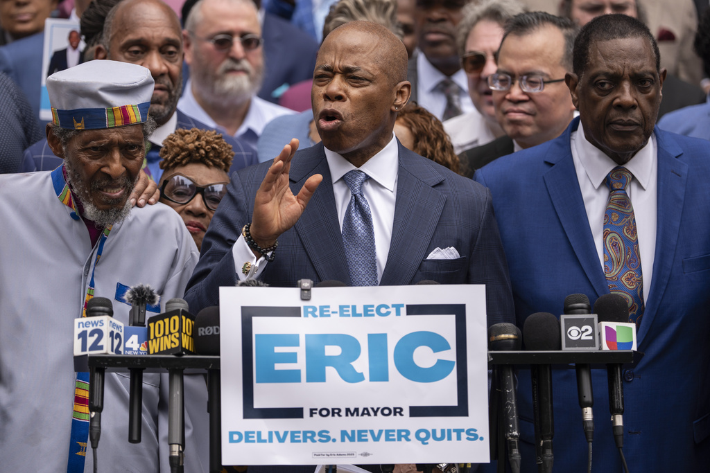 Adams recommits to NYC mayoral race while leaving door open to rumored Trump appointment