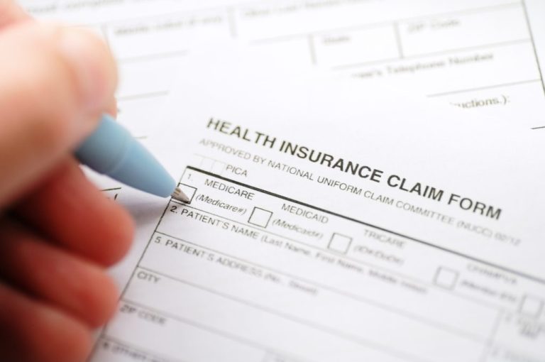 Health Insurance Claim Form form document.