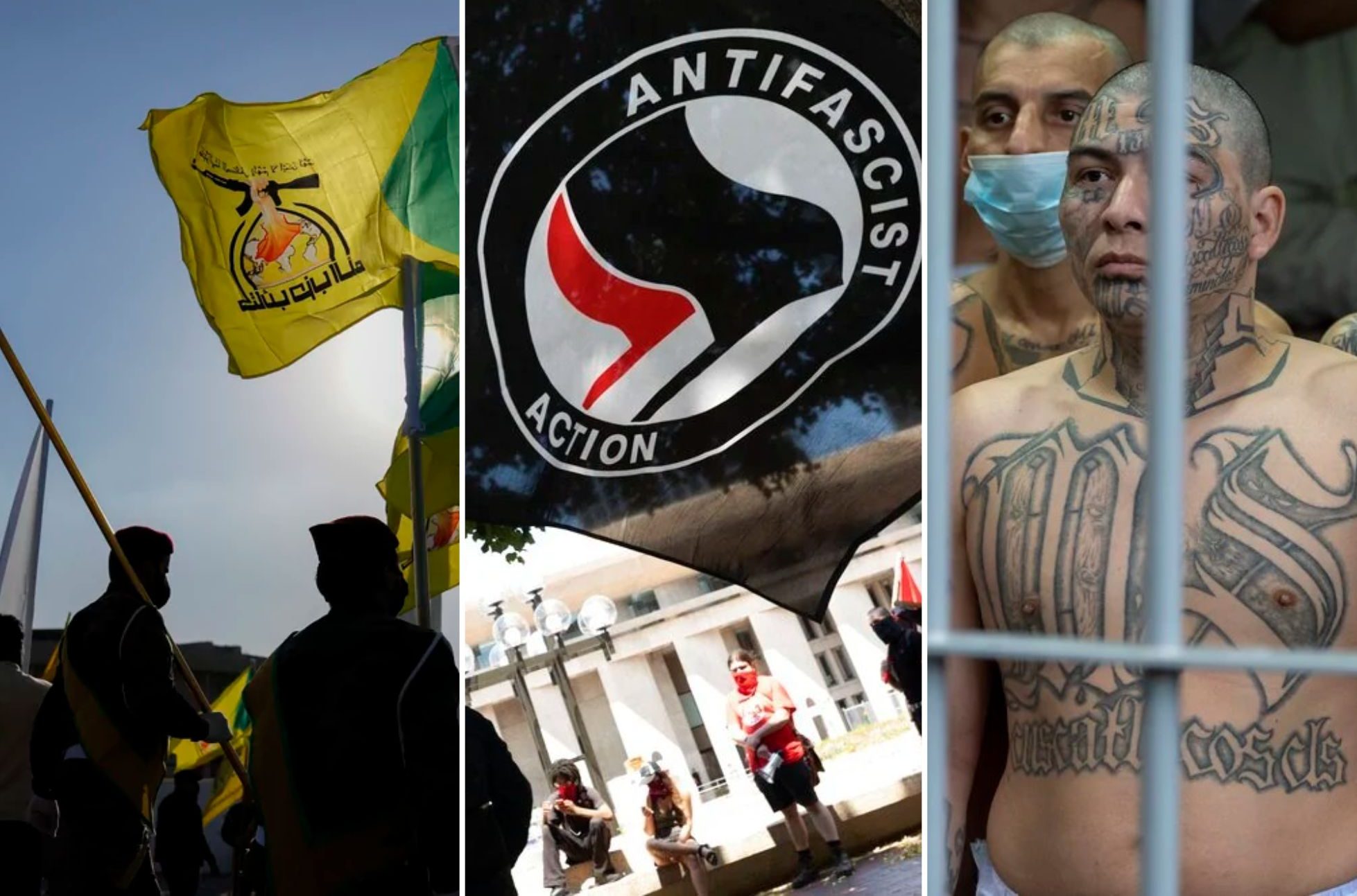 Here are the groups Trump has designated as terrorist organizations