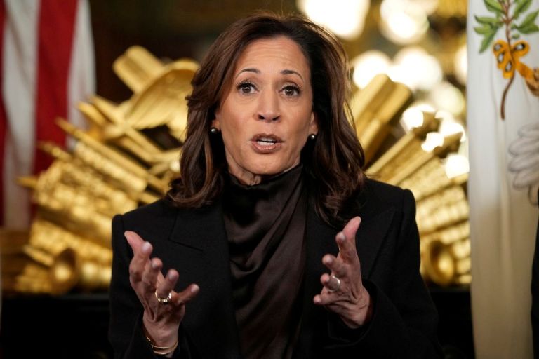 Former Vice President Kamala Harris.