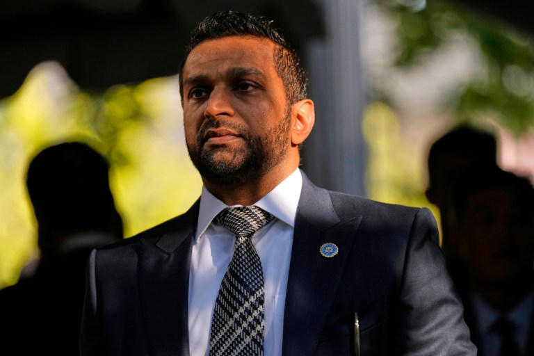 FBI director Kash Patel.