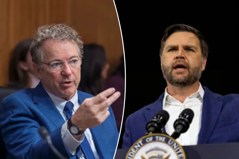 Rand Paul and JD Vance