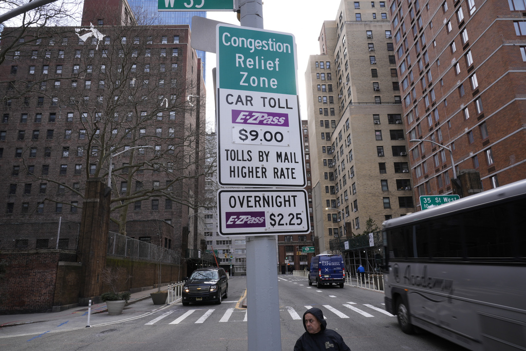 Nearly 18 million fewer vehicles entered New York City since congestion pricing launch