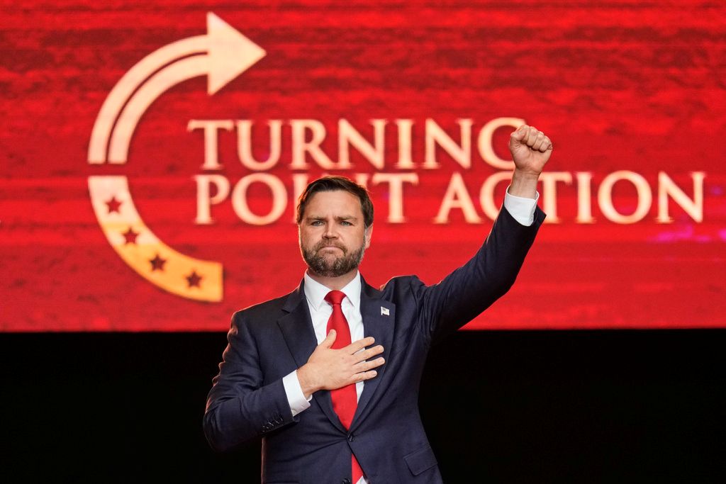 Vance hails Charlie Kirk as ‘a martyr for the Christian faith’ at Arizona memorial