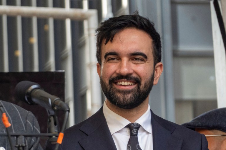 New York City Democratic mayoral candidate Zohran Mamdani