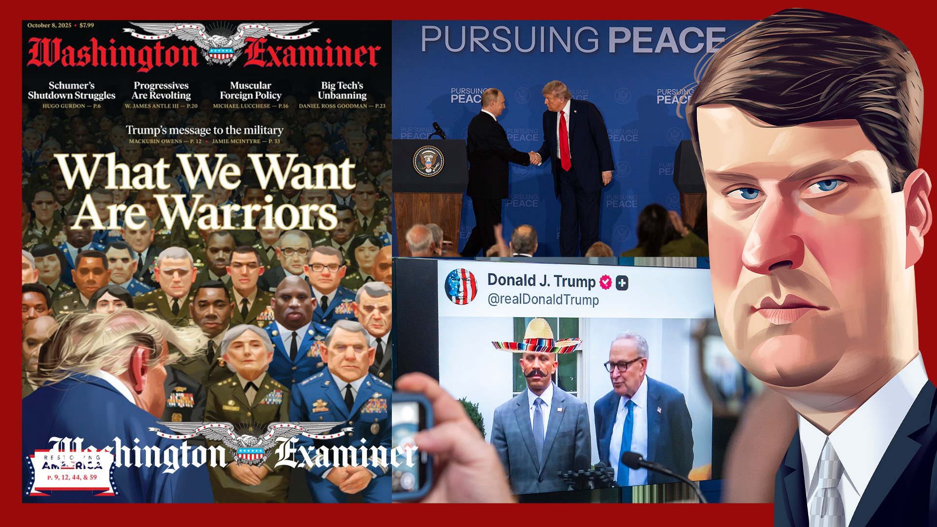 Inside Scoop: Shutdown fight, peace through strength, Hegseth’s warriors